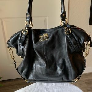 Coach Leather Hobo Bag